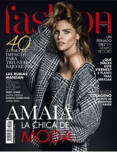 Valero Rioja Photography cover Amaia Salamanca Fashion Magazine